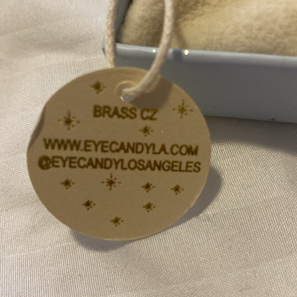 Eyecandy Armcandy Luxe Collection Bracelet Set spin clover . Brass CZ . New - Picture 14 of 14